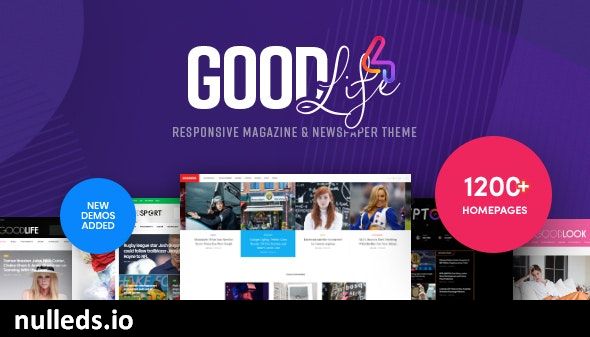 GoodLife - Magazine & Newspaper WordPress Theme