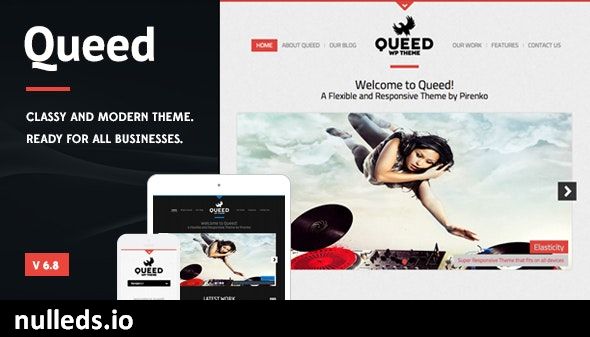 Queed - Business WordPress Theme