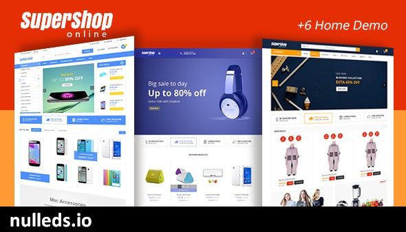 Super Shop - Market Store RTL Responsive WooCommerce WordPress Theme