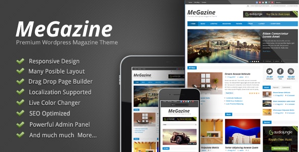 Megazine - Responsive WordPress Theme