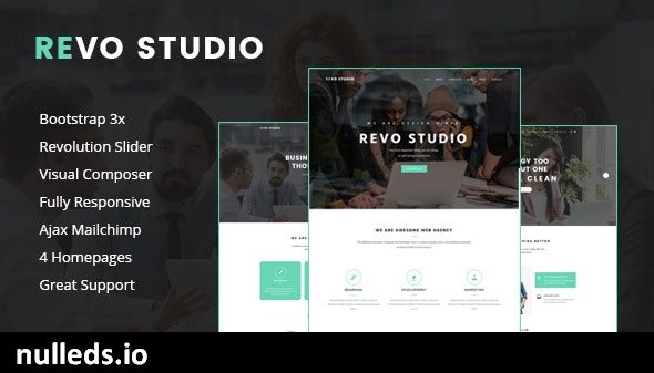 Revo Studio - Multipurpose WordPress Theme