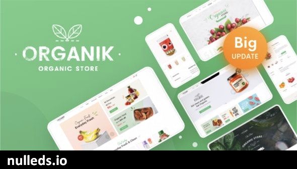 Organik - Organic Food Store WordPress Theme