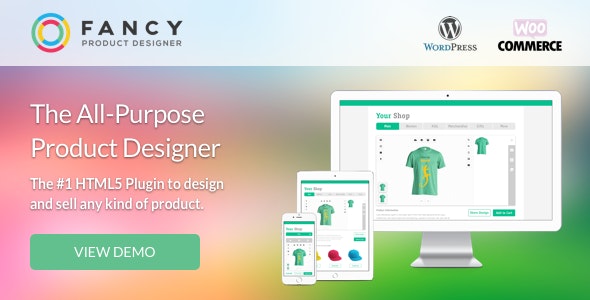 v6.0.1 Fancy Product Designer | WooCommerce WordPress