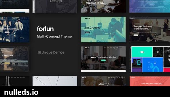 Fortun | Multi-Concept WordPress Theme