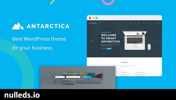 Antarctica - Business Portfolio WordPress Theme