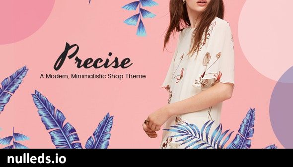 Precise - A Modern, Minimalistic Shop Theme