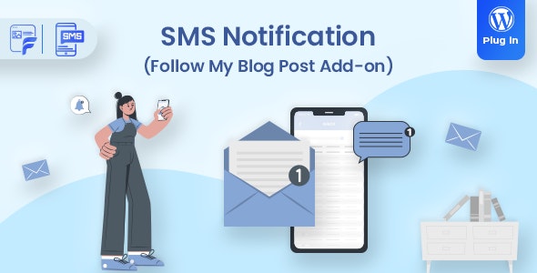 SMS Notifications - Follow My Blog Post add-on