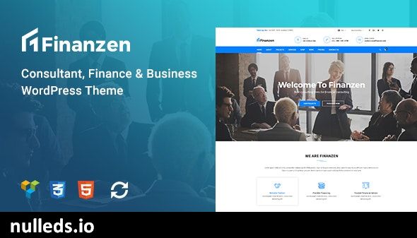 Finanzen - Consultant, Finance & Business WordPress Theme