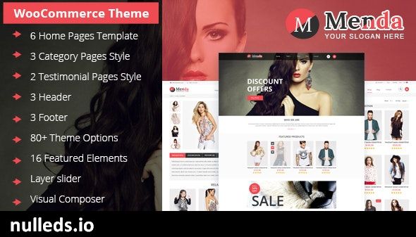 Menda - Ecommerce Wordpress Themes