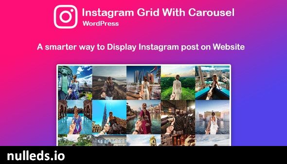 Instagram Feed : Grid and Carousel for WordPress