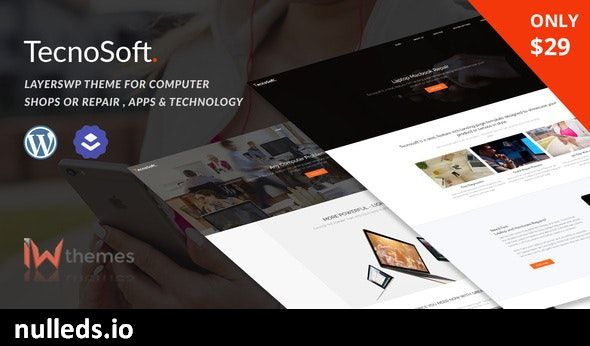 Computer & Phone Repair, Technology WordPress theme  | TecnoSoft