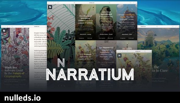 Narratium - Simplicity for authors