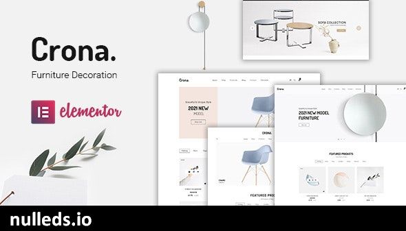 Crona | Furniture Decoration WooCommerce WordPress Theme