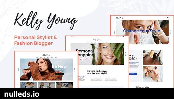 Kelly Young - Personal Stylist WordPress Theme