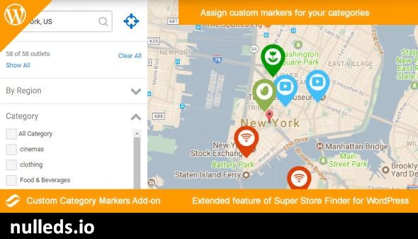 Custom Category Markers Add-on for WordPress