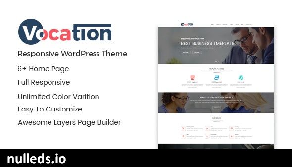 Vocation – Corporate WordPress Theme