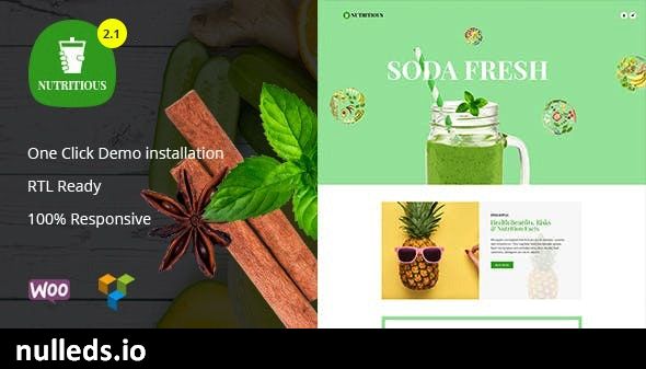 Nutritious - Vitamin Juice WooCommerce Theme