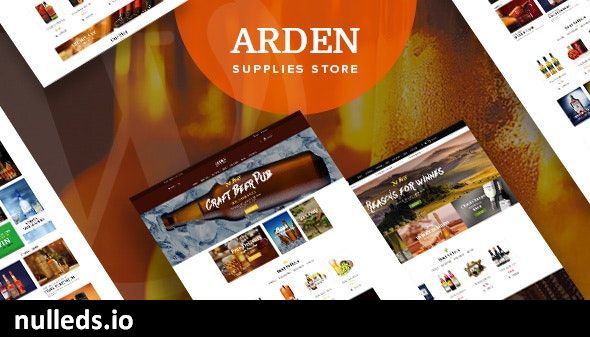 Arden - Brewery & Pub WordPress Theme