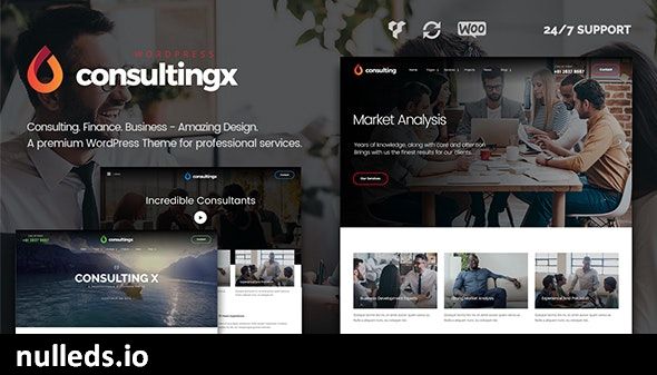 Consulting X – Finance & Business WordPress Theme