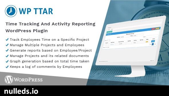 Time Tracking and Activity Reporting WordPress Plugin