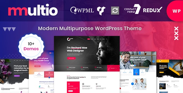 Multio - Multi-Purpose WordPress Theme with Page Builder