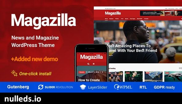 Magazilla - News & Magazine Theme