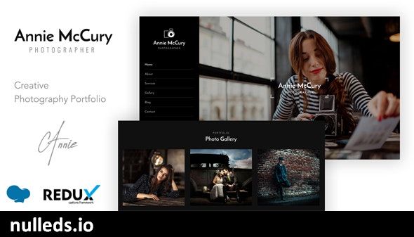 Annie - Creative Photography WordPress Theme