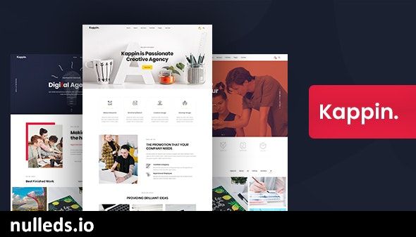 Kappin - Modern Agency and Portfolio WordPress Theme