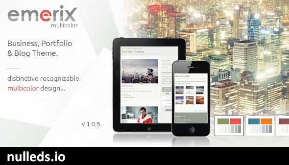 Emerix - Responsive WordPress Theme