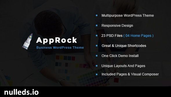 AppRock - Business, Portfolio WordPress Theme