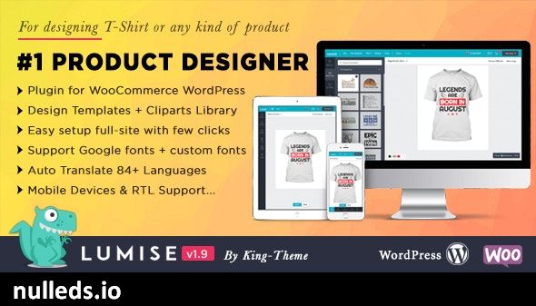 Product Designer for WooCommerce WordPress | Lumise