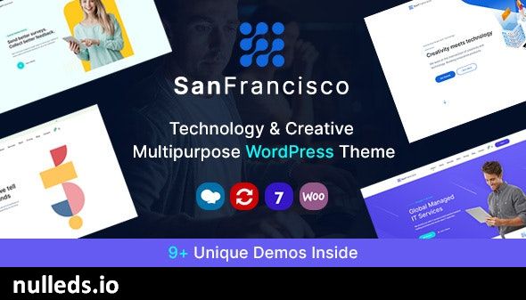 v1.20 San Francisco - IT Technology and Creative WordPress Theme