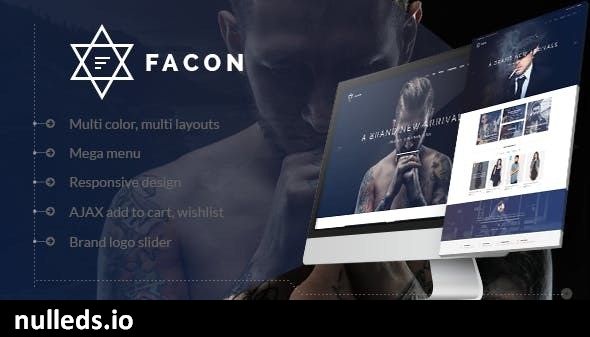 Facon - Fashion Responsive WordPress Theme