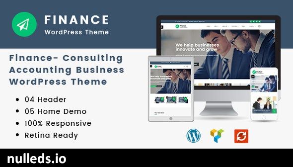 Finance - Consulting, Accounting WordPress Theme