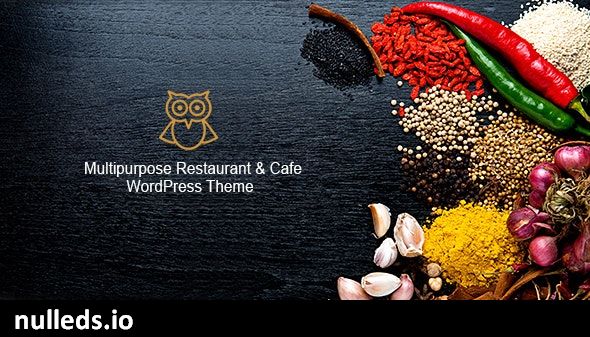 OWL - Multipurpose Restaurant & Cafe WordPress Theme