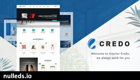 Credo | Handmade Furniture WooCommerce WordPress Theme