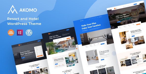 Akomo - Resort and Hotel WordPress Theme