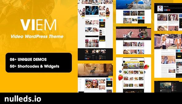 Viem - Video WordPress Theme