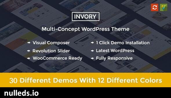 Invory - Responsive Multi-Purpose WordPress Theme