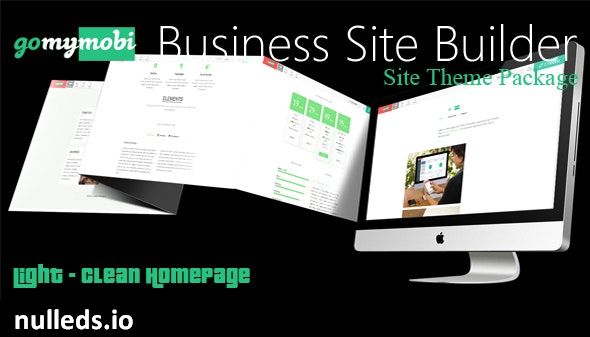 gomymobiBSB's Site Theme: Light - Clean Homepage