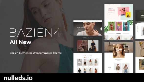 Bazien (v4.0.8) Elementor WooCommerce Theme