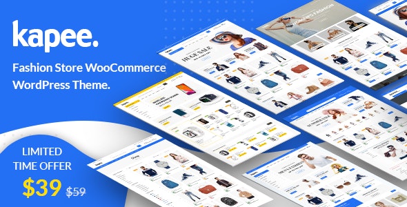 v1.6.5 Kapee - Modern Multipurpose WooCommerce Theme