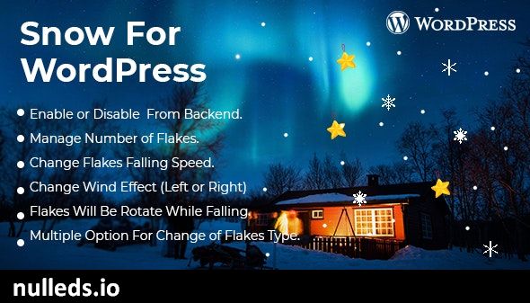 Snow Effect WordPress Plugin