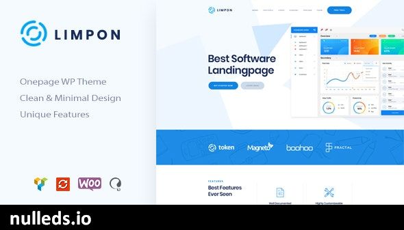 Limpon - Software & App Landing WordPress