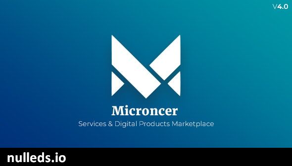 Microncer - Services and Digital Products Marketplace