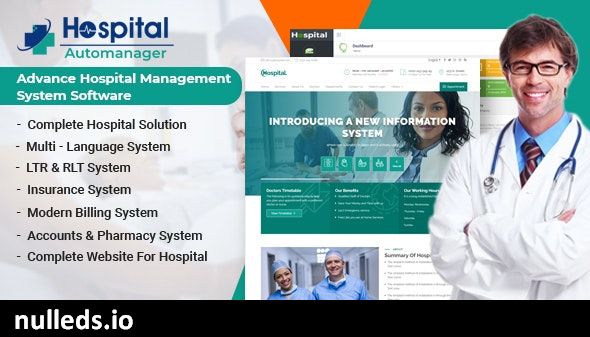 Hospital AutoManager | Advance Hospital Management System Software