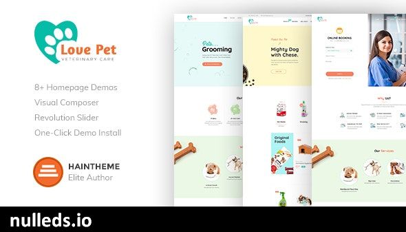 LovePet - Pet Shop & Veterinary Theme