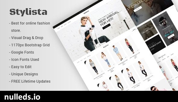 Stylista - Responsive Fashion WooCommerce WordPress Theme