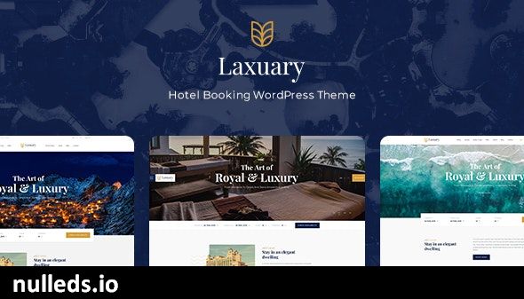 Laxuary - Hotel Booking WordPress Theme