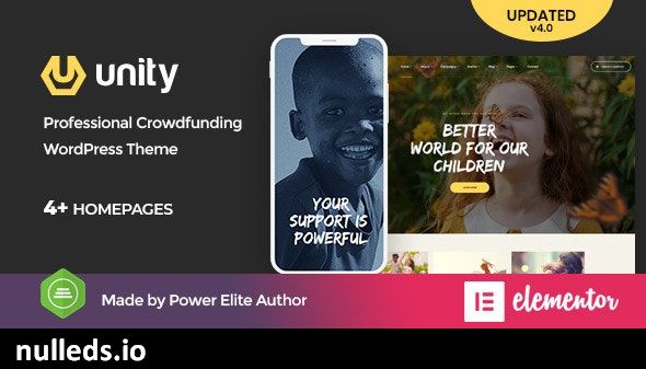 Unity - WordPress Crowdfunding Theme